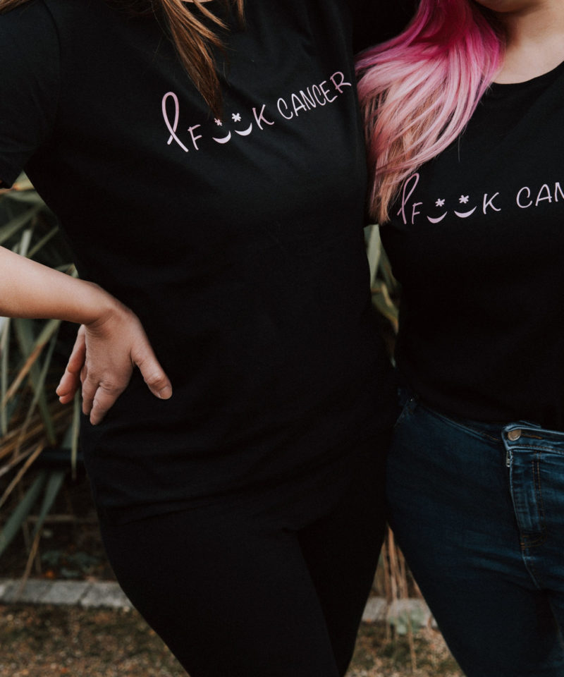 Alternative view of FK Cancer Awareness T-Shirt