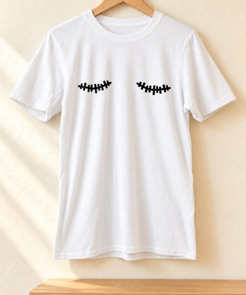 Personalised Mastectomy Awareness T-Shirt