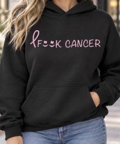 Alternative view of Cancer Awareness Hoodies