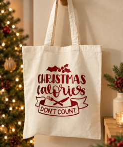Christmas Calories Don't Count Tote Bag