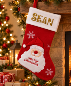 Personalised Christmas Stocking | Custom Name - Image 3