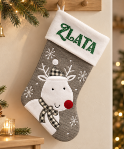 Personalised Christmas Stocking | Custom Name - Image 6