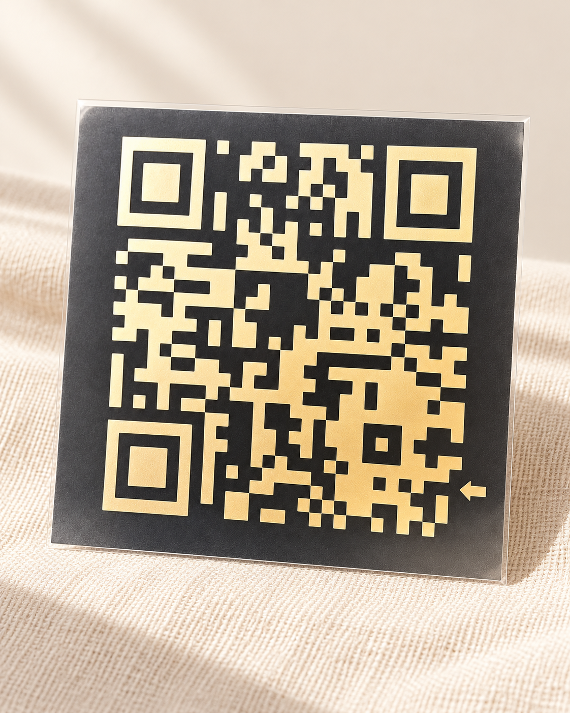 QR codes, beautifully cut — bespoke SewLottie decal example